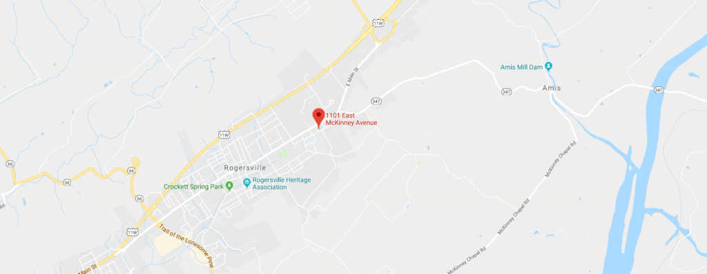 Map of Center For Wellness in Rogersville, TN Map of Center For Wellness in Rogersville, TN